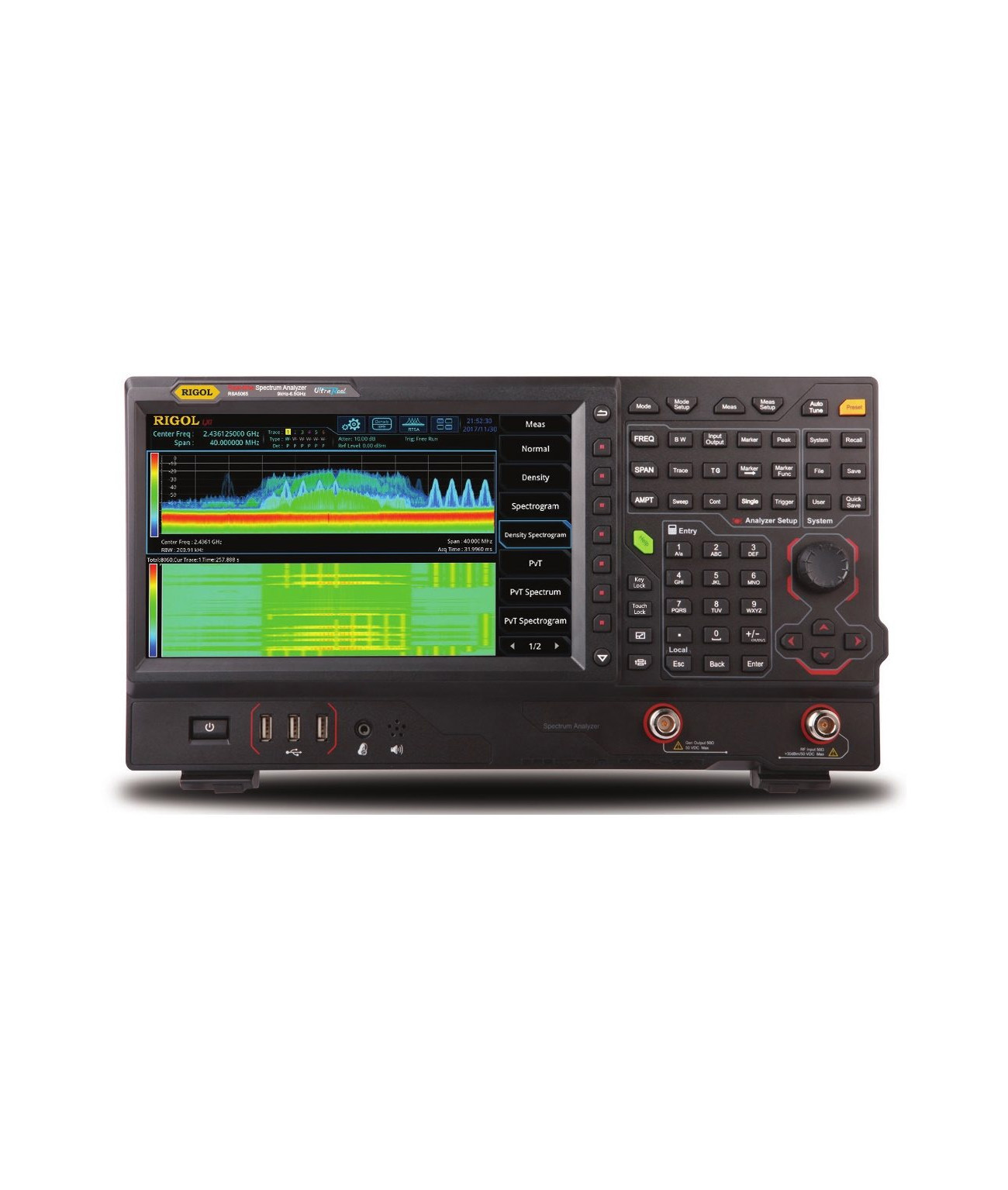 Rigol RSA5032N | 9 KHz To 3.2 GHz Real-time Spectrum Analyzer, Up To 40 ...