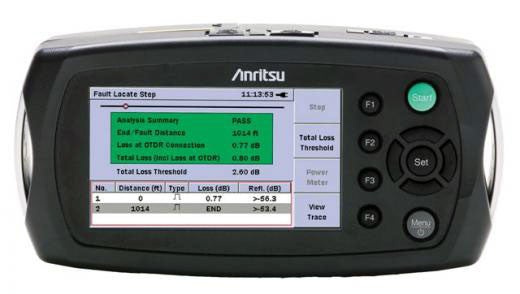 Anritsu MT9090A | 1310/1550nm OTDR SC/UPC Network Master - Coral-i