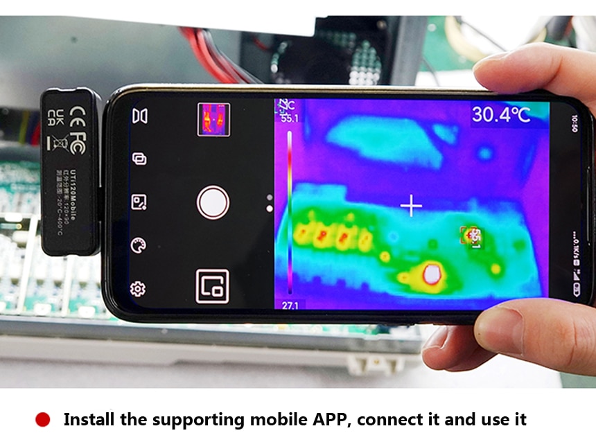 UTi120M Smartphone Thermal Camera Module for Android - Coral-i Solutions